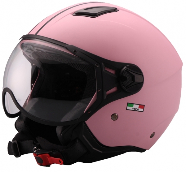 Helm VITO JET MODA - matt-rosa